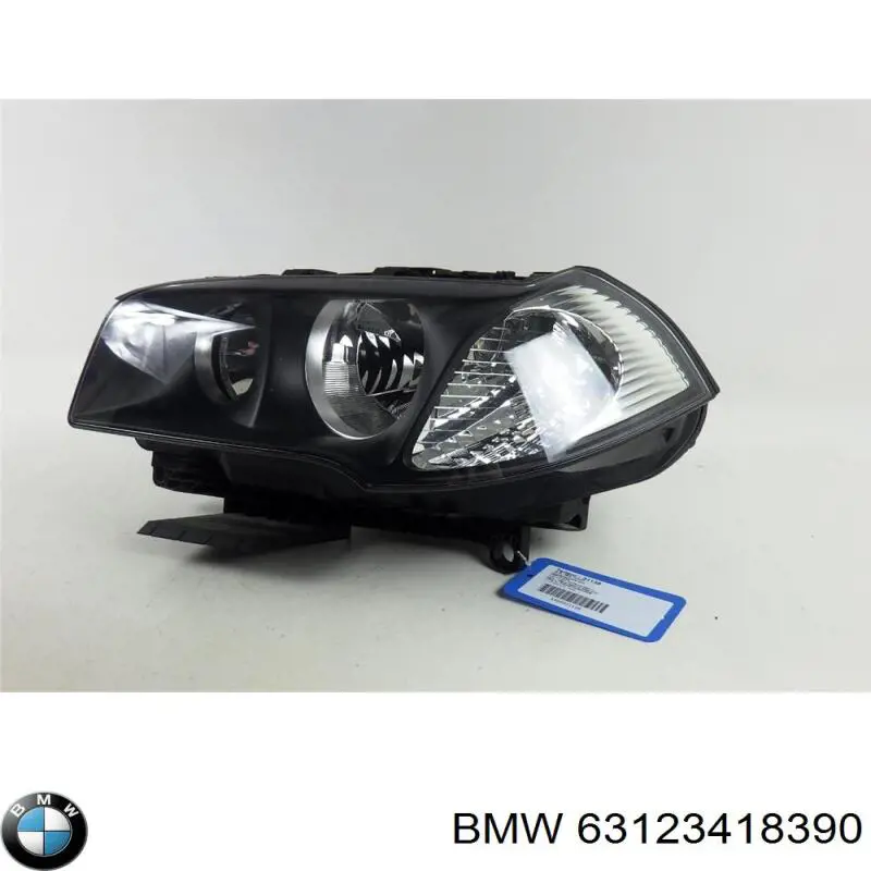 63123418390 BMW Reflektor prawy