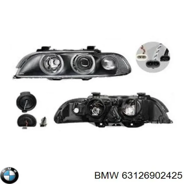 Reflektor lewy BMW 63126902425 cena, od 170,83 USD