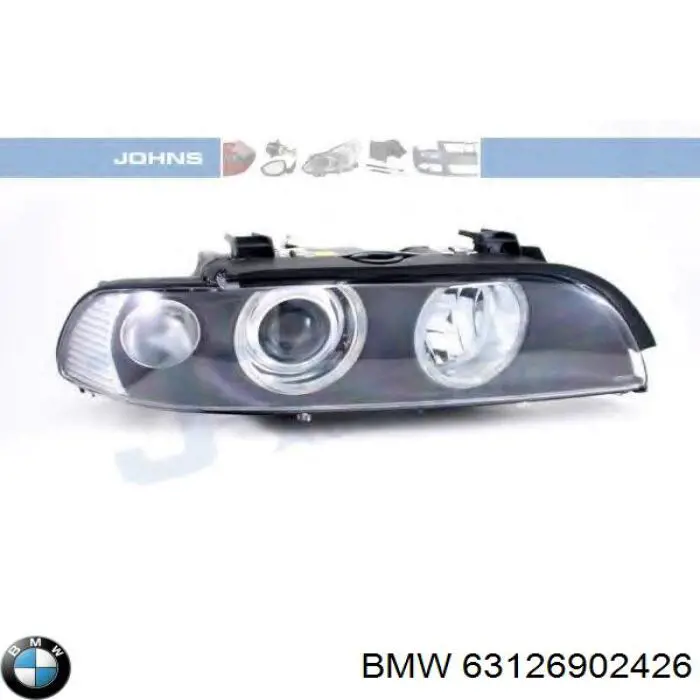 Reflektor prawy BMW 63126902426 cena, od 170,83 USD