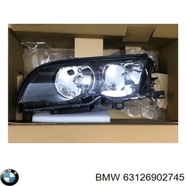 Do koszyka 63126902745 BMW Reflektor lewy