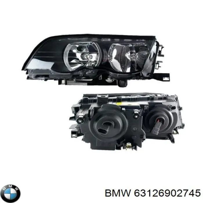 Reflektor lewy 63126902745 BMW