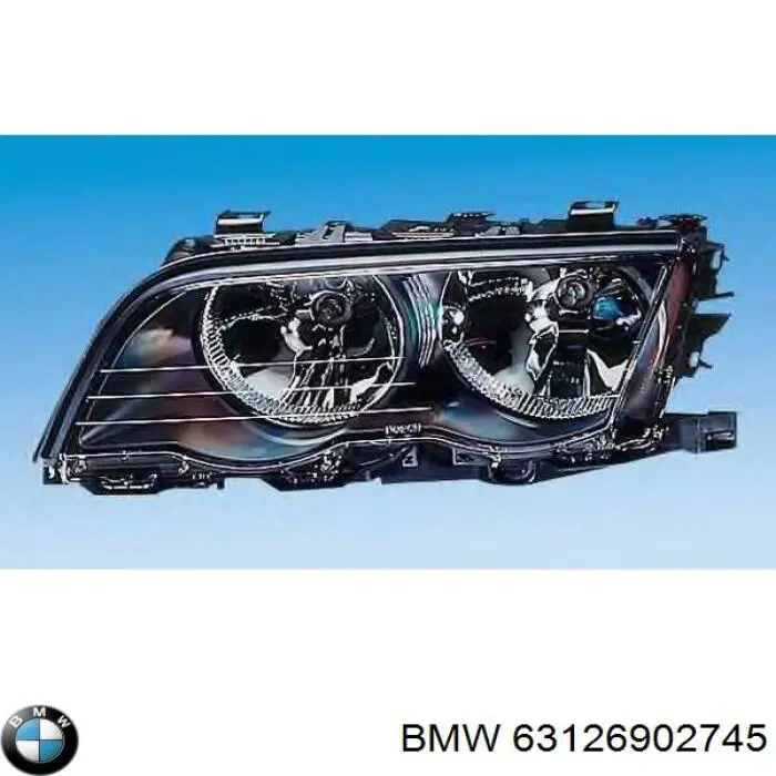63126902745 BMW Reflektor lewy