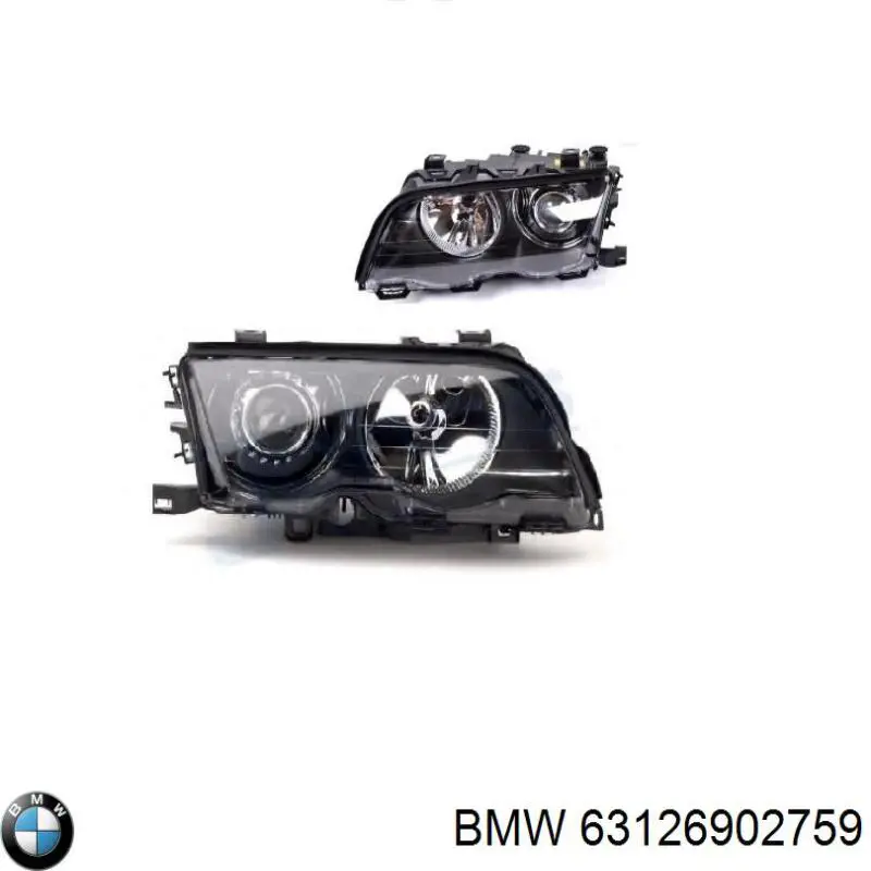 Reflektor lewy 63126902759 BMW