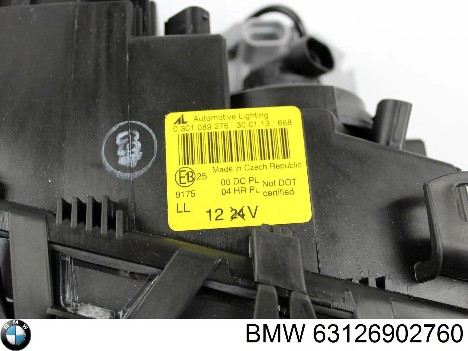 Do koszyka 63126902760 BMW Reflektor prawy