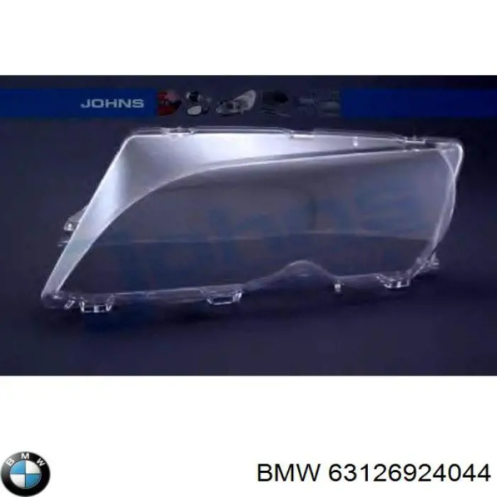 Do koszyka 63126924044 BMW Szkło reflektora prawego
