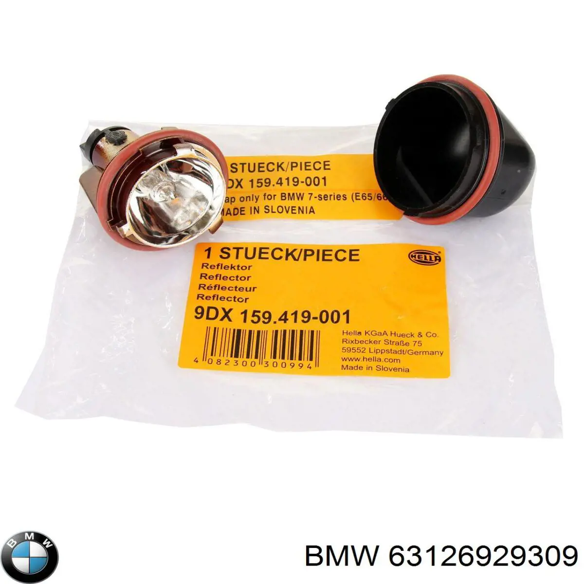 Do koszyka 63126929309 BMW Żarówka oświetlenia wnętrza/kabiny