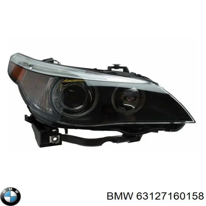 63127160158 BMW reflektor prawy