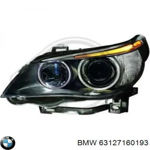 63127160193 BMW Reflektor lewy