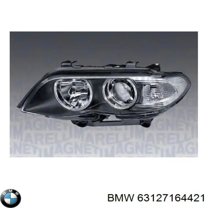 63127164421 BMW reflektor lewy