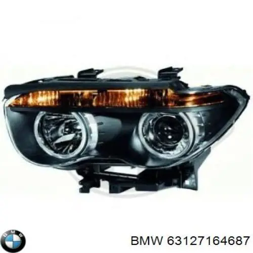 63127164687 BMW Reflektor lewy