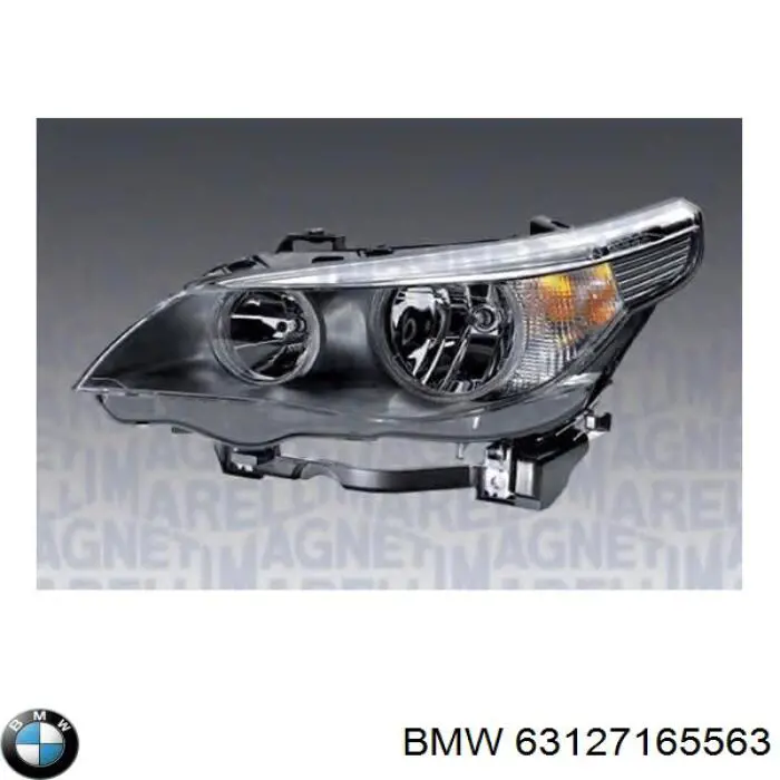 63127165563 BMW reflektor lewy