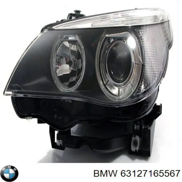 63127165567 BMW reflektor lewy