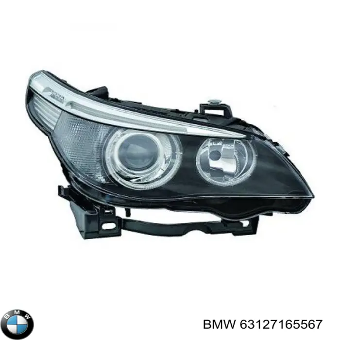 Do koszyka 63127165567 BMW Reflektor lewy