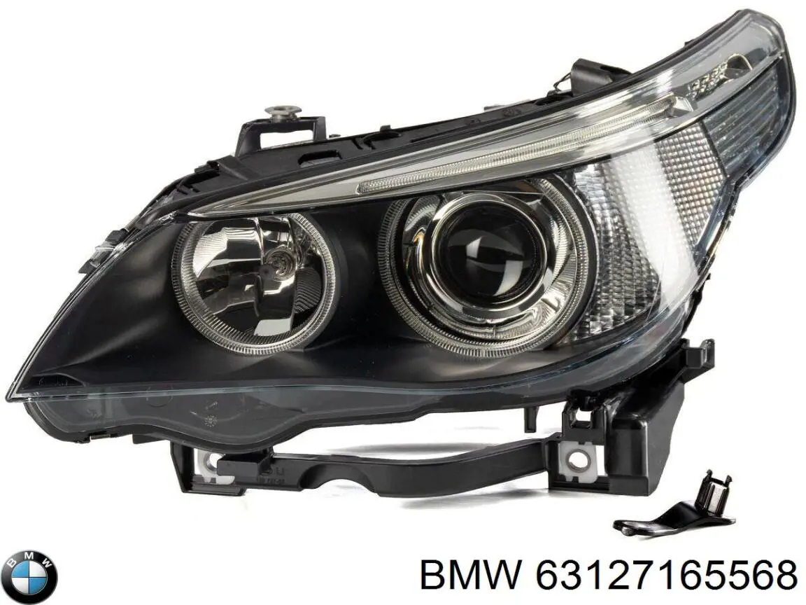 Do koszyka 63127165568 BMW Reflektor prawy