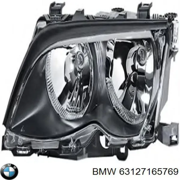 Do koszyka 63127165769 BMW Reflektor lewy