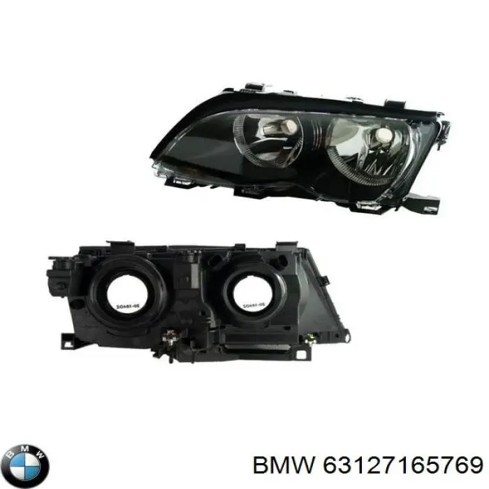 Reflektor lewy 63127165769 BMW
