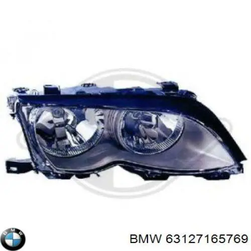 63127165769 BMW Reflektor lewy