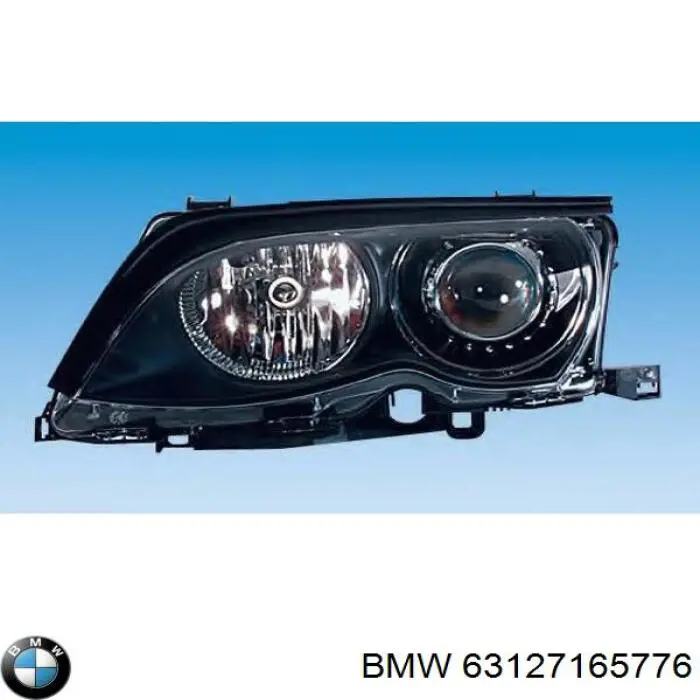 63127165776 BMW reflektor prawy