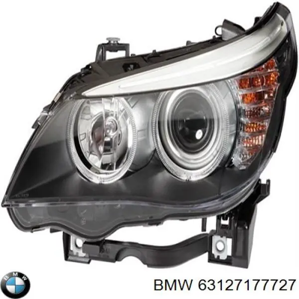 63127177727 BMW Reflektor lewy