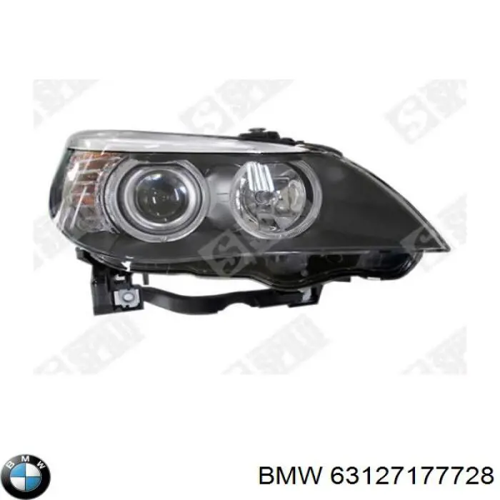 Do koszyka 63127177728 BMW Reflektor prawy