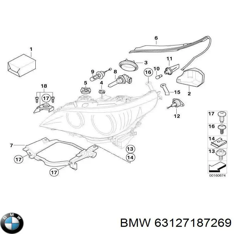 Do koszyka 63127187269 BMW 
