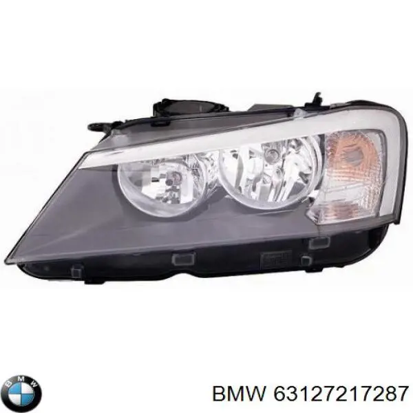 Reflektor lewy BMW 63127217287 cena, od 90,32 USD