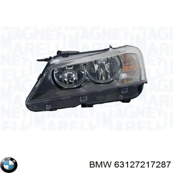 63127217287 BMW Reflektor lewy