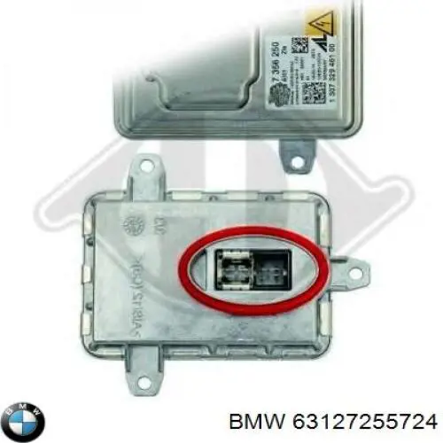 Urządzenie zapłonowe (ksenon) BMW 63127255724 cena, od 75,56 USD