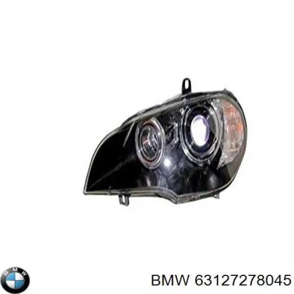Do koszyka 63127278045 BMW Reflektor lewy