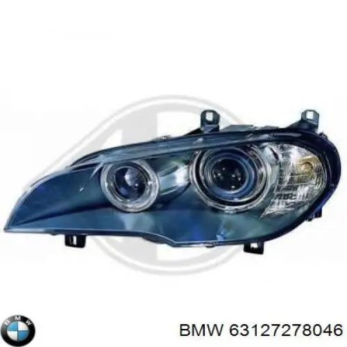Do koszyka 63127278046 BMW Reflektor prawy