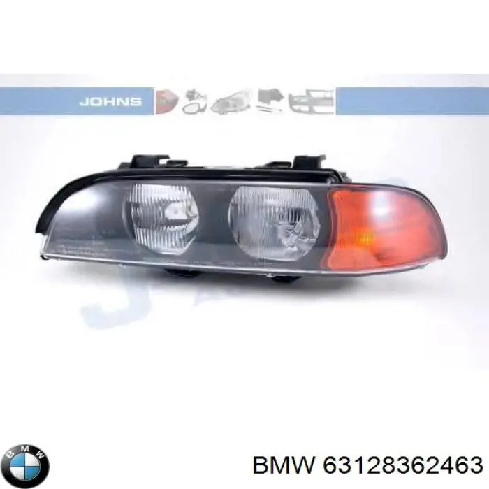 Do koszyka 63128362463 BMW Reflektor lewy