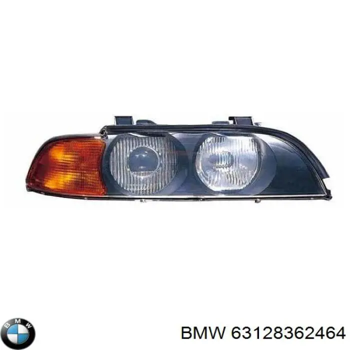 Do koszyka 63128362464 BMW Reflektor prawy