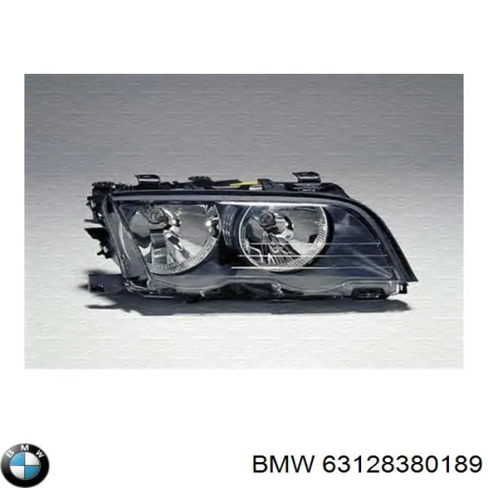 Do koszyka 63128380189 BMW Szkło reflektora lewego