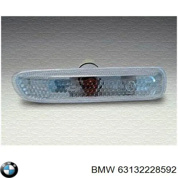 Do koszyka 63132228592 BMW Powtarzacz kierunkowskazu na błotniku prawy