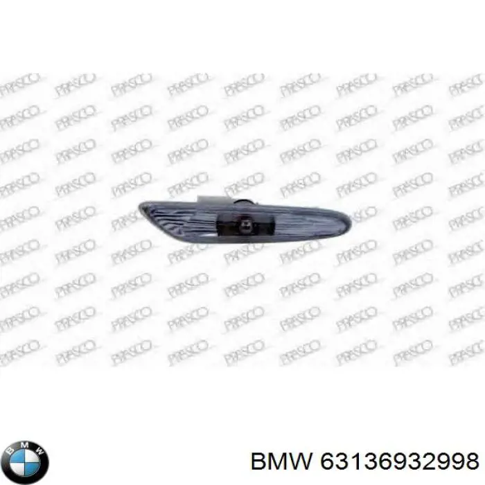 Powtarzacz kierunkowskazu na błotniku prawy BMW 63136932998 cena, od 40,86 USD