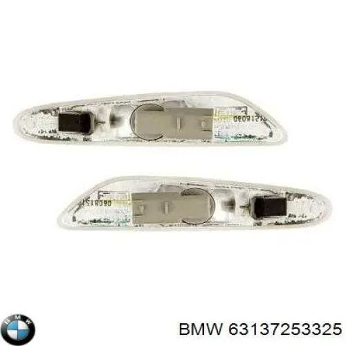 Powtarzacz kierunkowskazu na błotniku lewy BMW 63137253325 cena, od 40,86 USD