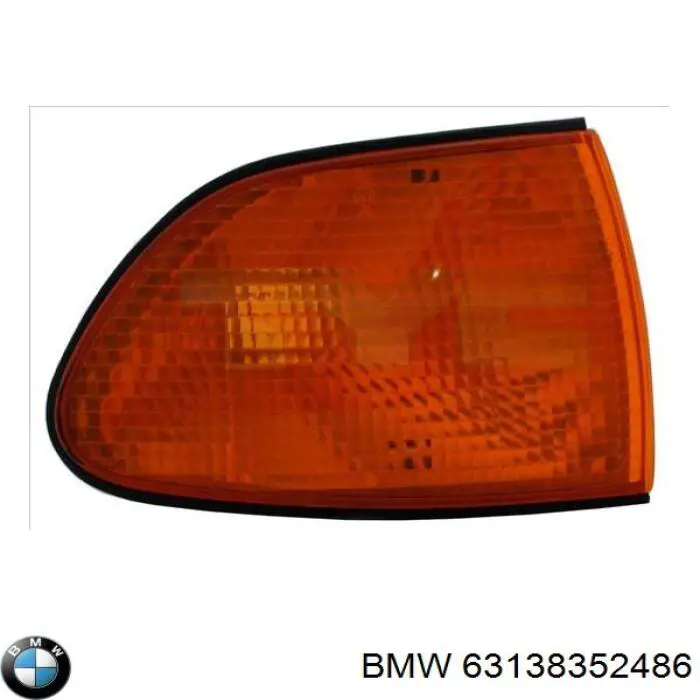 Do koszyka 63138352486 BMW Kierunkowskaz prawy