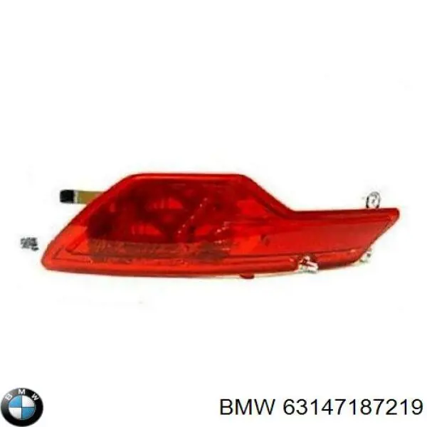 Lampa odblaskowa zderzaka tylnego lewa do BMW X6 (E71)