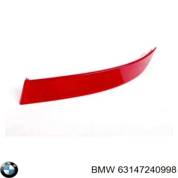 Do koszyka 7240998 BMW Lampa odblaskowa zderzaka tylnego prawa