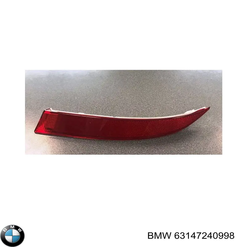 Do koszyka 7240998 BMW Lampa odblaskowa zderzaka tylnego prawa