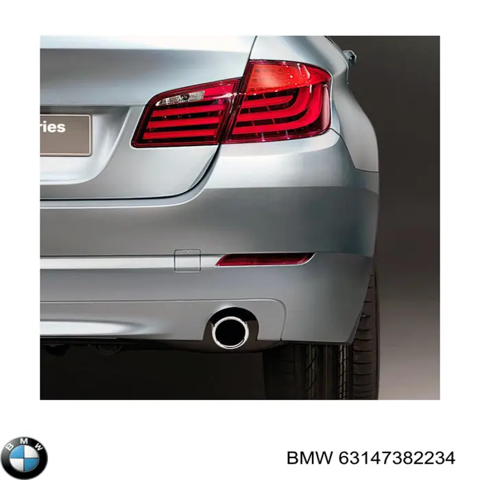 Lampa odblaskowa zderzaka tylnego prawa BMW 63147382234 cena, od 19,64 USD