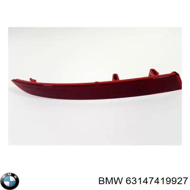 Lampa odblaskowa zderzaka tylnego lewa BMW 63147419927 cena, od 34,35 USD