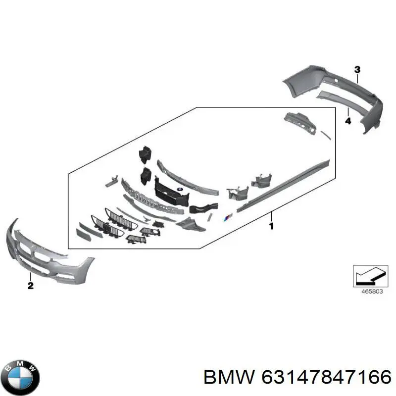 Lampa odblaskowa zderzaka tylnego prawa BMW 63147847166 cena, od 15,32 USD