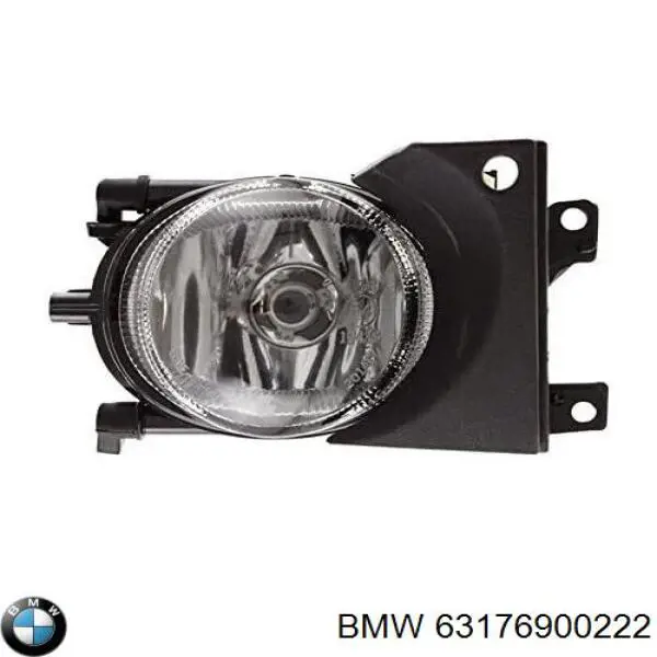 Lampa przeciwmgielna prawa BMW 63176900222 cena, od 34,78 USD