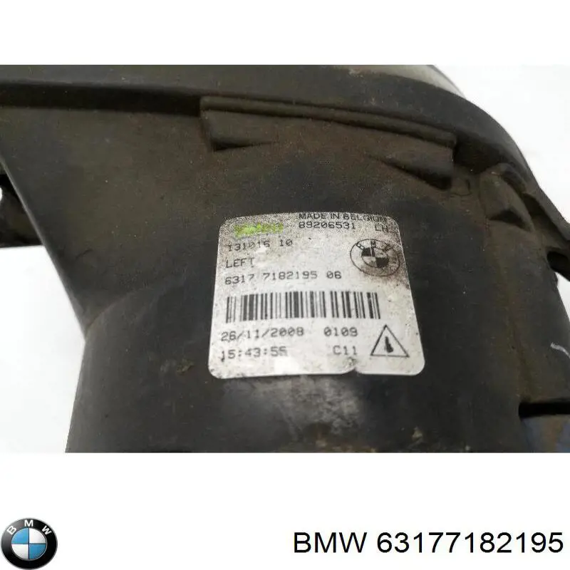 Do koszyka 63177182195 BMW Lampa przeciwmgielna lewa