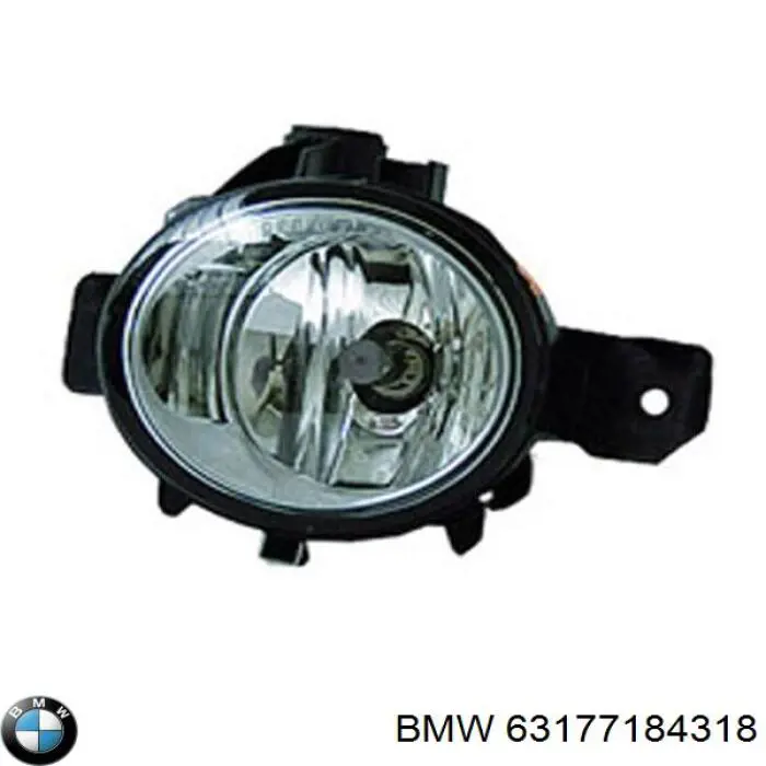 Lampa przeciwmgielna prawa BMW 63177184318 cena, od 52,79 USD