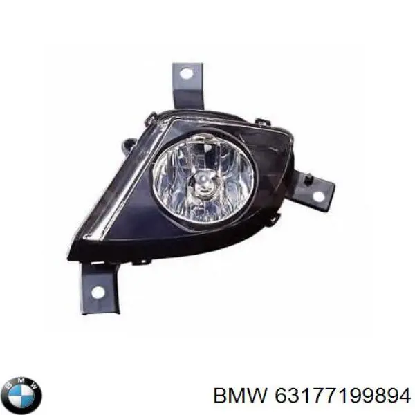 Lampa przeciwmgielna prawa BMW 63177199894 cena, od 67,18 USD
