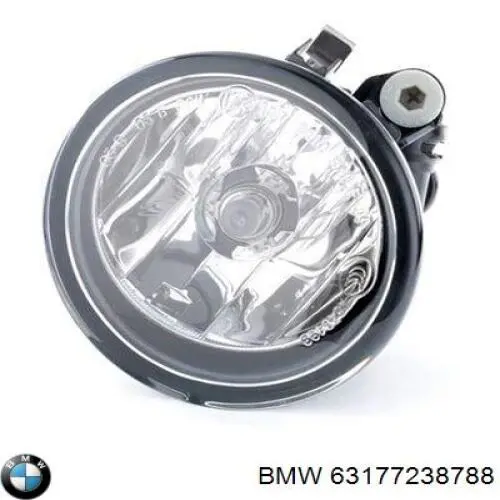 63177238788 BMW lampa przeciwmgielna prawa