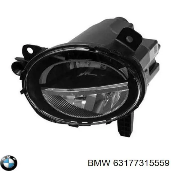 63177315559 BMW Lampa przeciwmgielna lewa