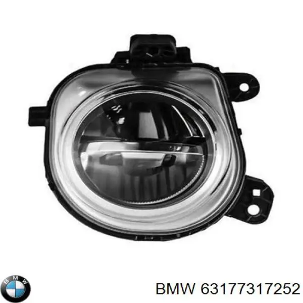 Lampa przeciwmgielna prawa BMW 63177317252 cena, od 125,48 USD